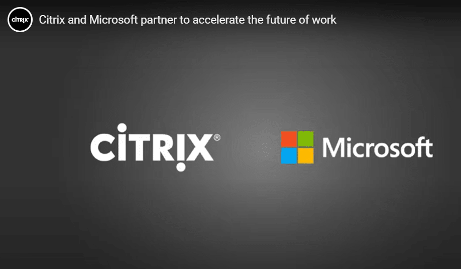 Microsoft and Citrix Together (Again)