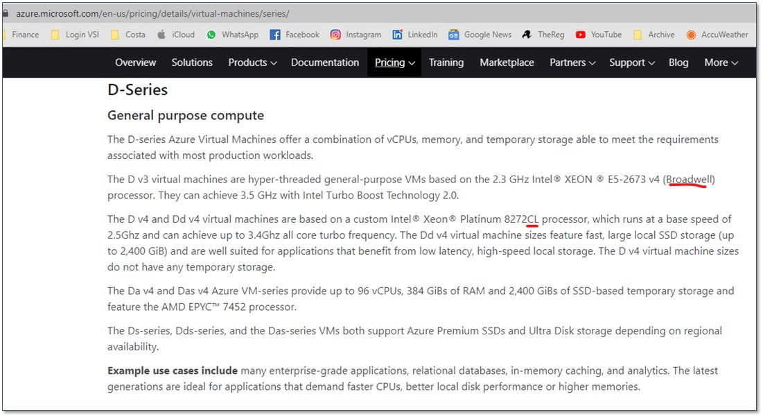 Login VSI Blog - My WVD Azure v3 Haswell Instance is now Skylake…What’s up? - Image 2