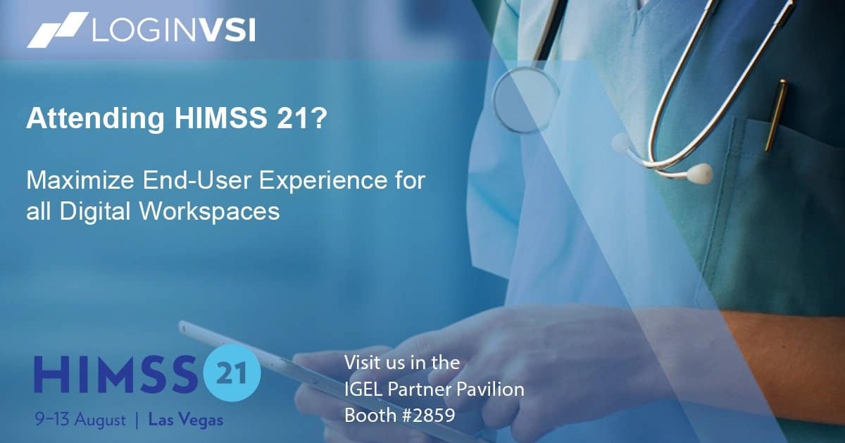 Login VSI Featured in the IGEL Partner Pavilion at HIMSS 21